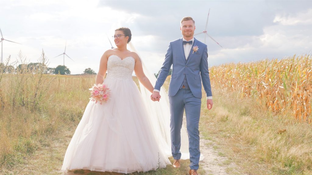 Brautpaarshooting beim Hof Frien.