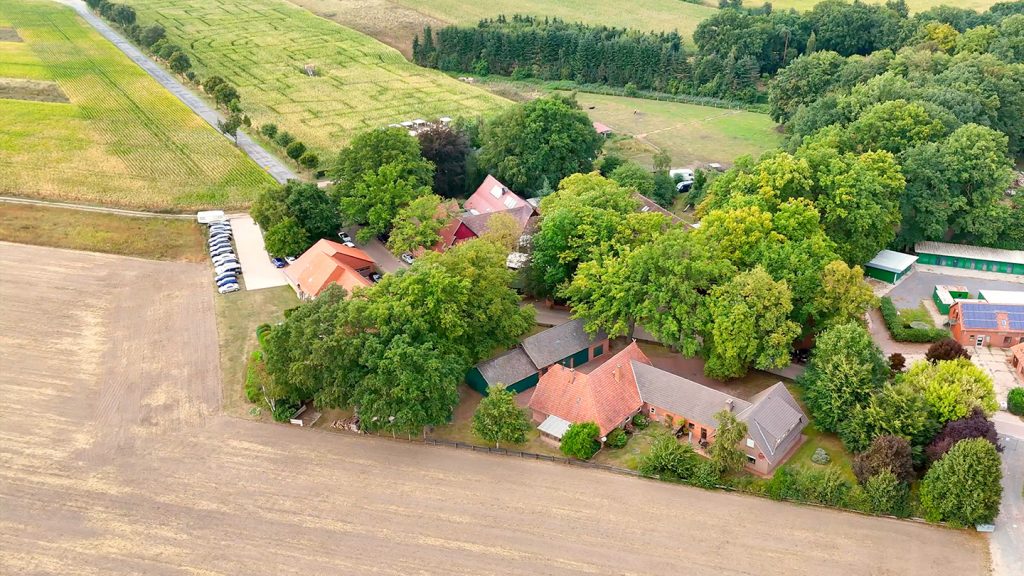 Hof Frien von oben.